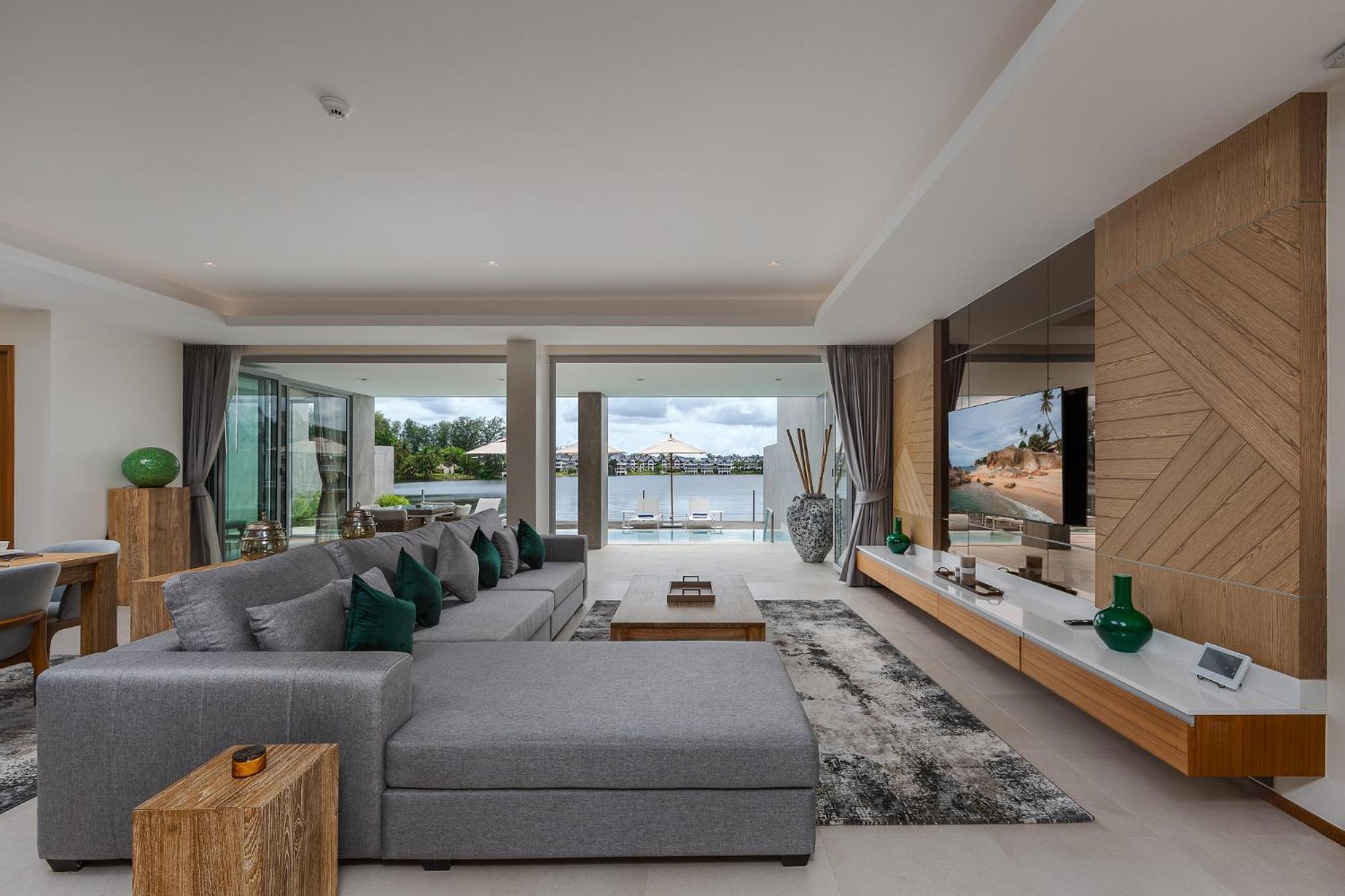 Beachfront Residences - Stunning Sea And Lake View Bangtau-part Kültér fotó