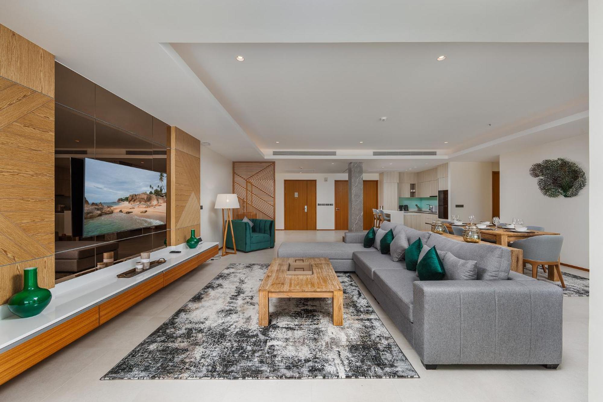 Beachfront Residences - Stunning Sea And Lake View Bangtau-part Kültér fotó