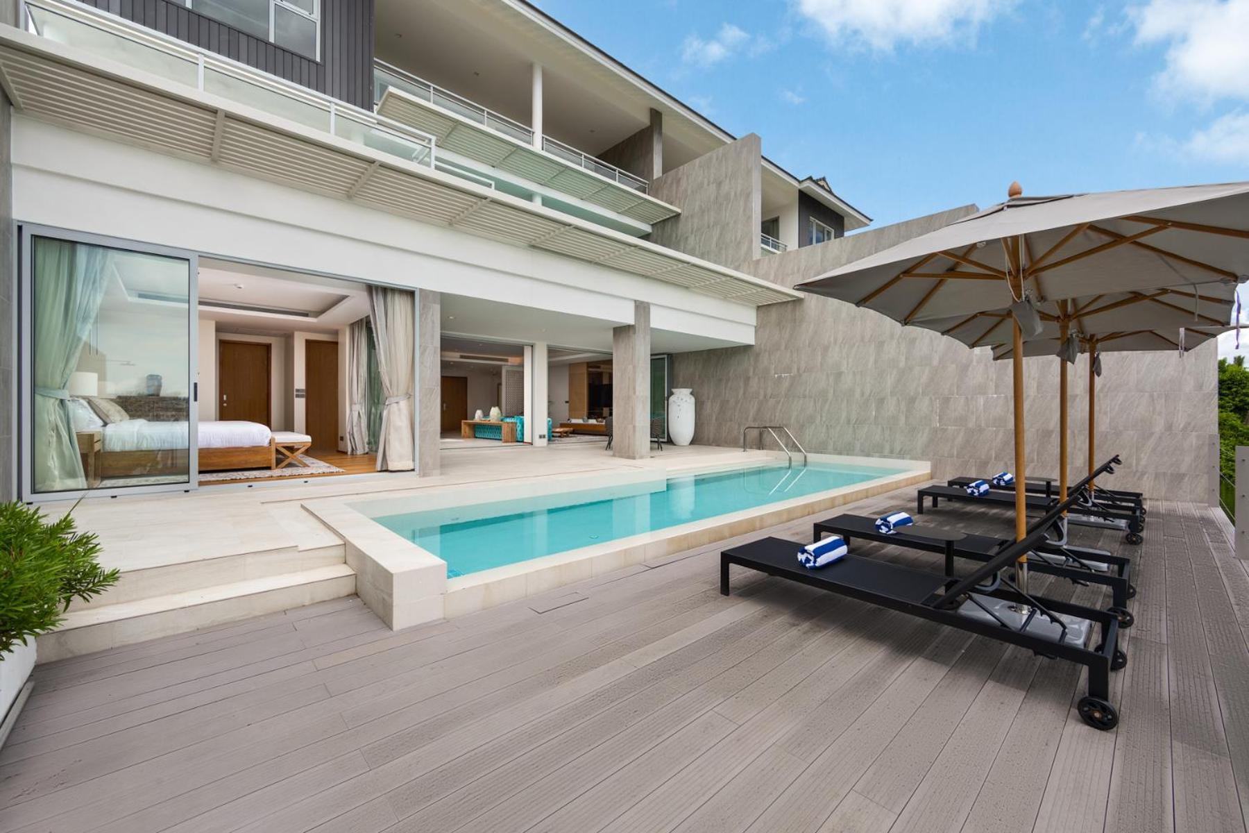 Beachfront Residences - Stunning Sea And Lake View Bangtau-part Kültér fotó