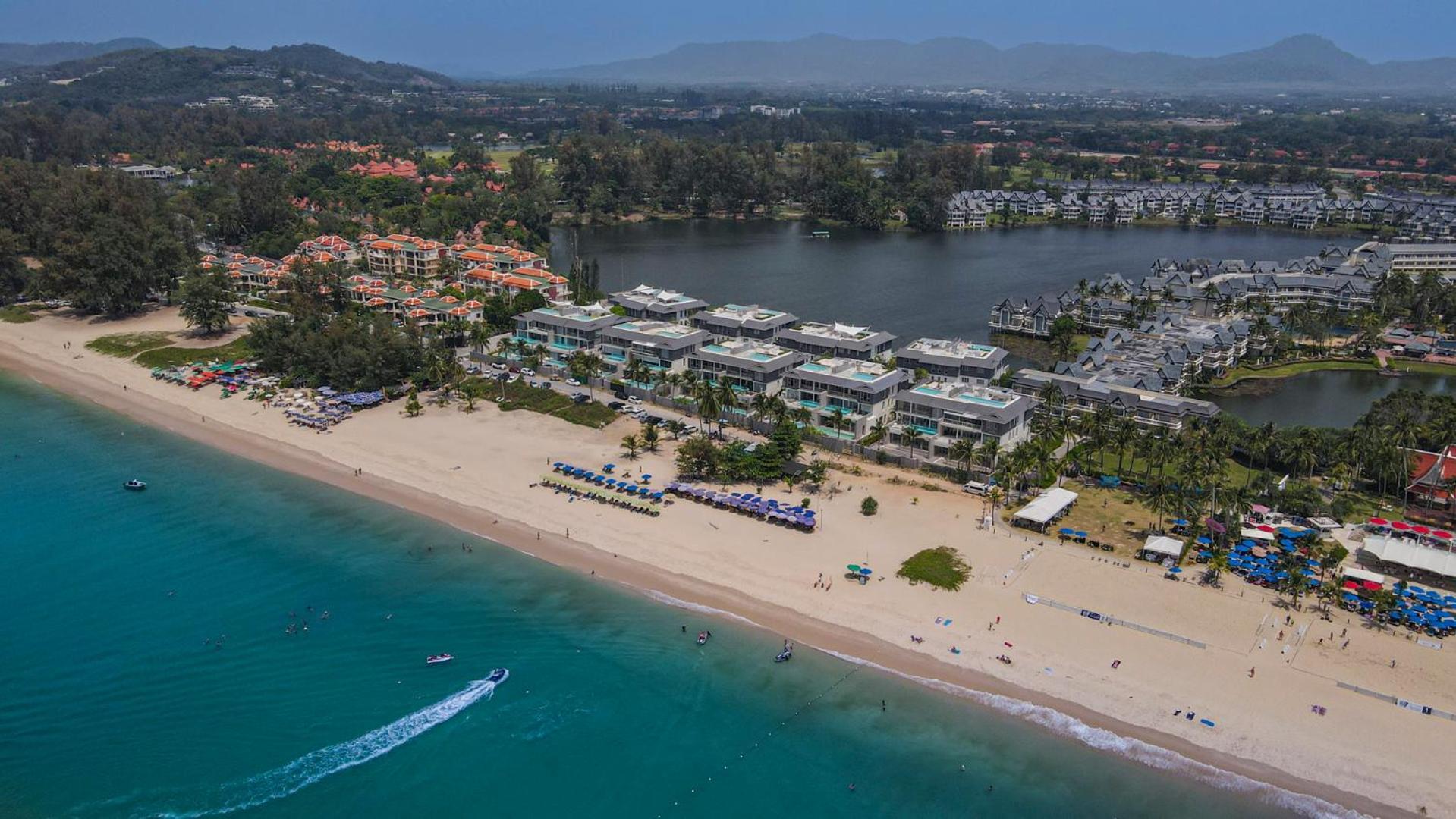 Beachfront Residences - Stunning Sea And Lake View Bangtau-part Kültér fotó