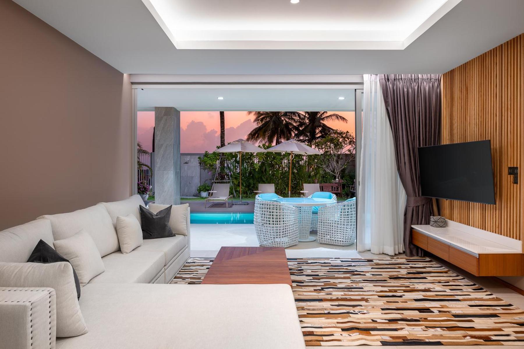 Beachfront Residences - Stunning Sea And Lake View Bangtau-part Kültér fotó