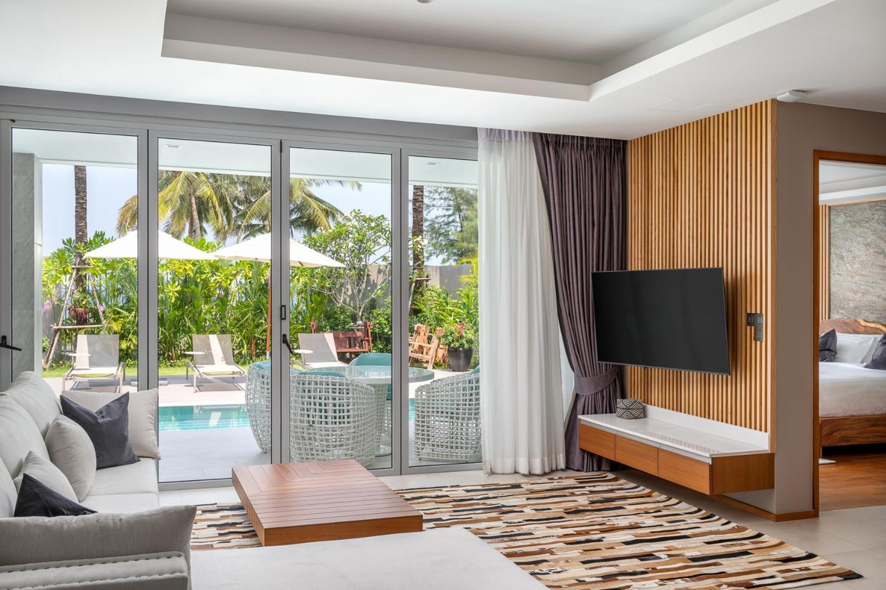 Beachfront Residences - Stunning Sea And Lake View Bangtau-part Kültér fotó