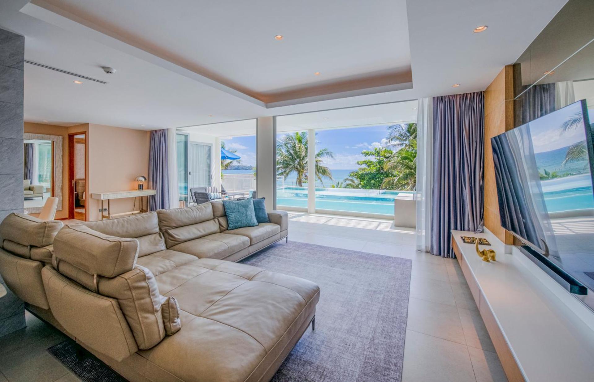Beachfront Residences - Stunning Sea And Lake View Bangtau-part Kültér fotó
