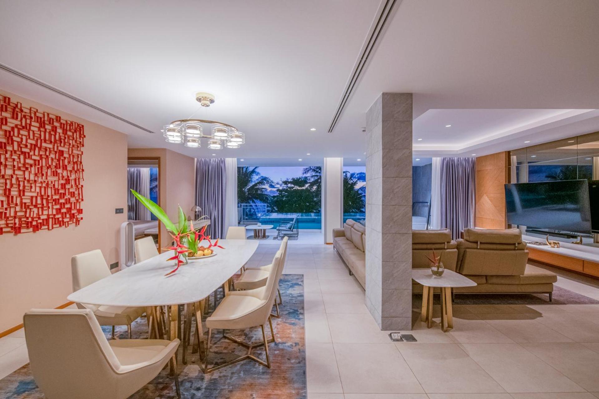 Beachfront Residences - Stunning Sea And Lake View Bangtau-part Kültér fotó