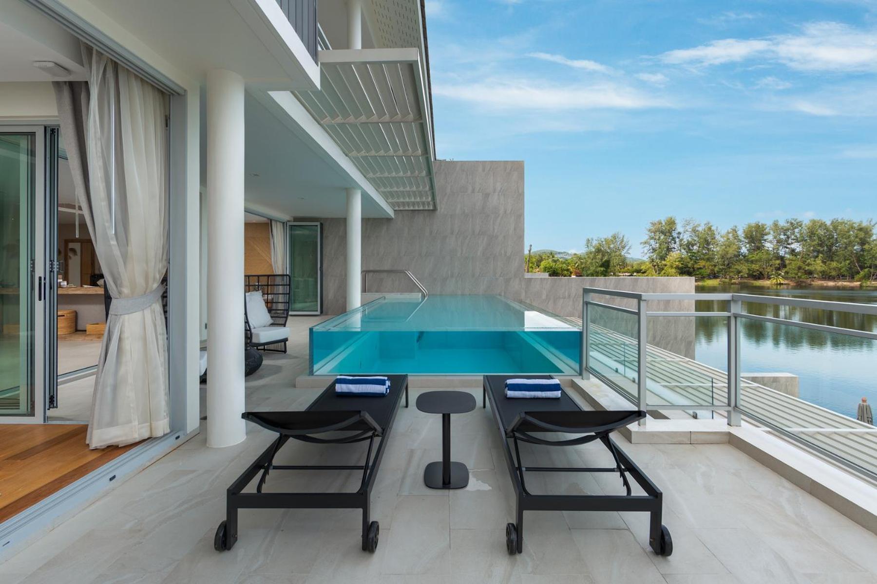 Beachfront Residences - Stunning Sea And Lake View Bangtau-part Kültér fotó
