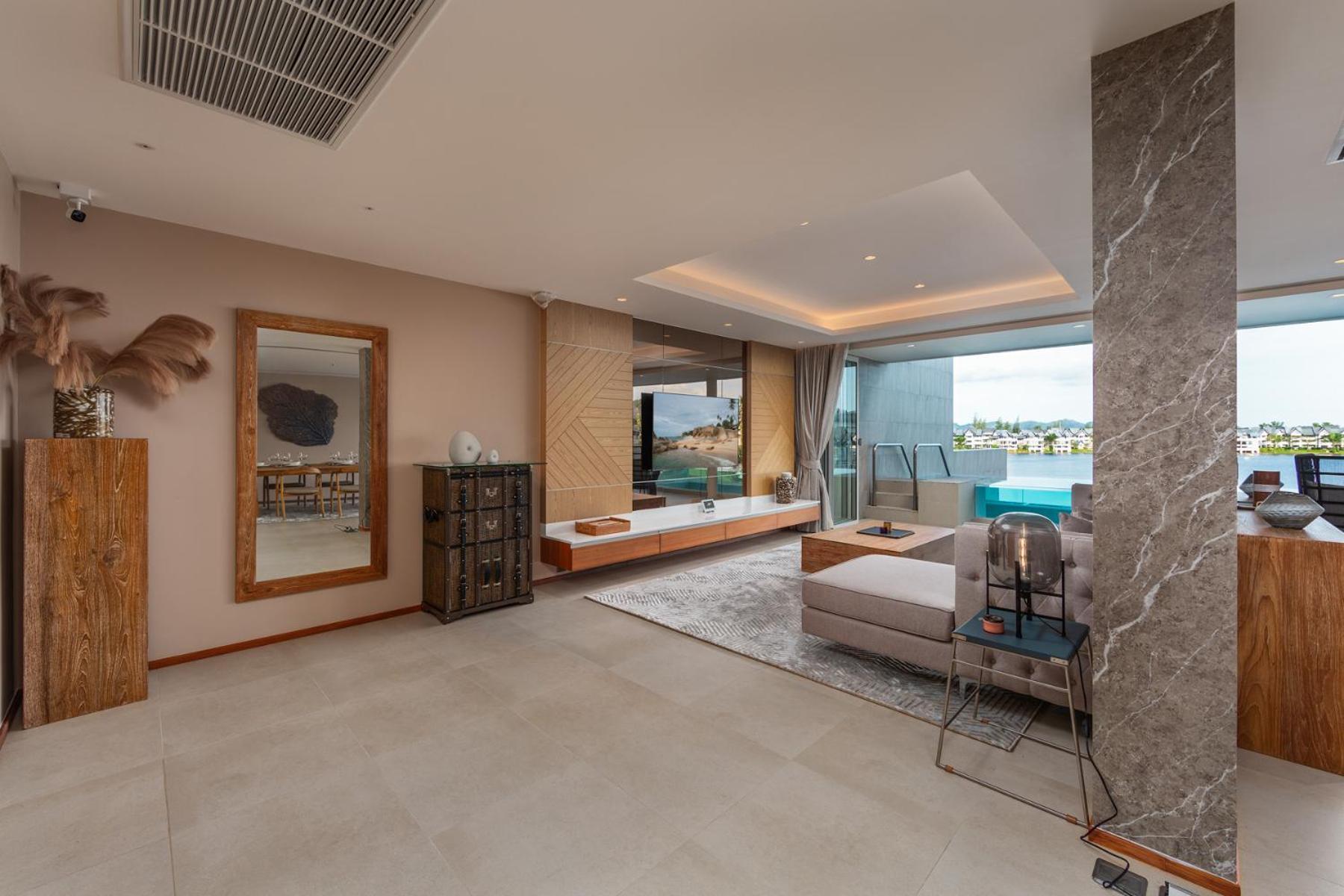Beachfront Residences - Stunning Sea And Lake View Bangtau-part Kültér fotó